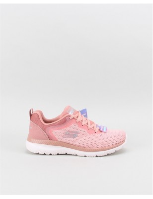 SKECHERS BOUNTIFUL QUICK PATH Coral Com Memory Foam Ref:12607 SKECHERS BOUNTIFUL QUICK PATH Coral Com Memory Foam Ref:12607