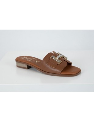 OH MY SANDALS Chinelos em Pele Ref:5890a