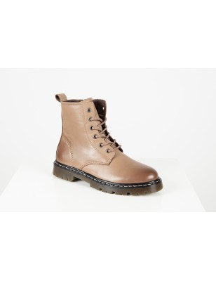 SACCHI BOTAS TAUPE COM ATACADORES E FECHO  2025