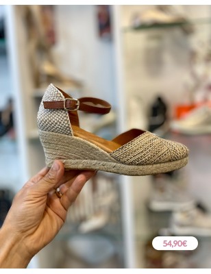 CABRERA IBIZA ARENA SAPATOS DE CUNHA DE SENHORA  10-5