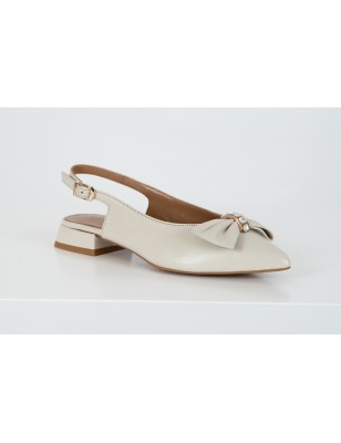 SAMELLI SAPATOS RASOS SEMI-ABERTOS DE SENHORA EM PELE CF3398