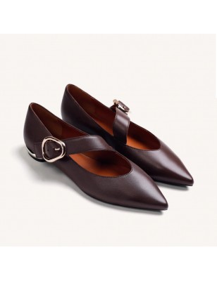 GIOSEPPO SABRINAS EM PELE COM FIVELA REF: 80167 GIOSEPPO SABRINAS EM PELE COM FIVELA REF: 80167