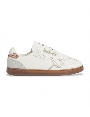 PEPE JEANS DE COURO COM DETALHES EM CAMURÇA- BALL BASIC W PLS000014