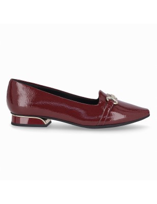 PICCADILLY MAXI - LOADER SILVIA SALTO BAIXO BURGUNDY  REF: 279050-4