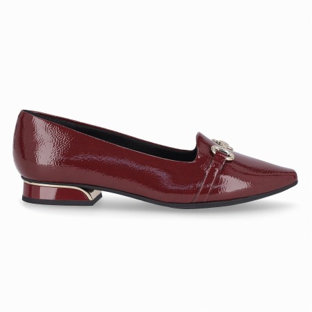PICCADILLY MAXI - LOADER SILVIA SALTO BAIXO BURGUNDY  REF: 279050-4