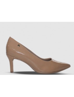 PICCADILLY SAPATO NUDE DE VERNIZ GLOSS  REF: 772003-5