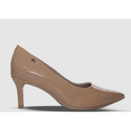 PICCADILLY SAPATO NUDE DE VERNIZ GLOSS  REF: 772003-5