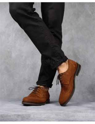 Sapatos Classicos Florao Em Camurca Para Homem Ref: 252C