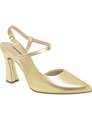 PICCADILLY SAPATO DE SALTO ALTO DOURADO 749243-17