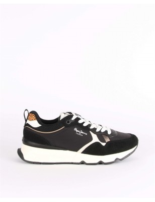 PEPE JEANS BRIT PRO BASS W BLACK Ref: PLS31458