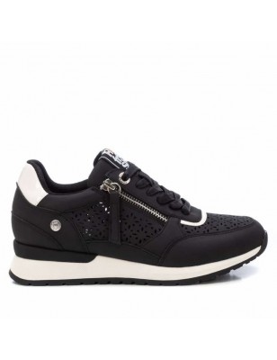 REFRESH Sapatilhas Com Fecho Pretas Ref: 172789P