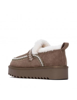 REFRESH SAPATOS DE SENHORA ANTELINA TAUPE REF: 176020