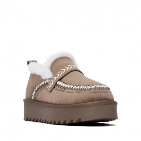 REFRESH SAPATOS DE SENHORA ANTELINA TAUPE REF: 176020