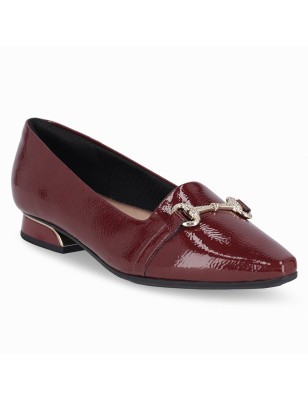 PICCADILLY MAXI - LOADER SILVIA SALTO BAIXO BURGUNDY  REF: 279050-4