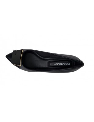 PICCADILLY SAPATO PRETO STRETCH SOFT  REF. 739104-4