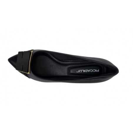 PICCADILLY SAPATO PRETO STRETCH SOFT  REF. 739104-4